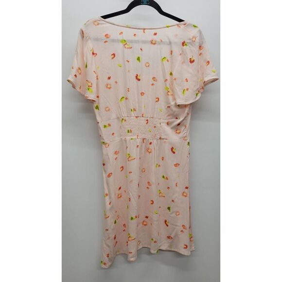 Nordstrom BP: Watercolor Dainty Floral Button Dress - Picture 6 of 6